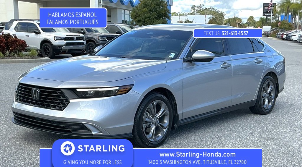 Certified 2024 Honda Accord EX