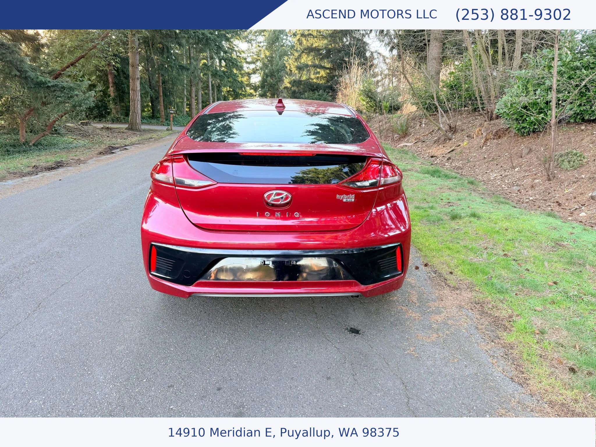Used 2019 Hyundai Ioniq Blue image 4