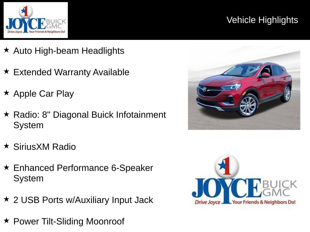 Certified 2023 Buick Encore GX Essence w/ Experience Buick Package FWD image 25