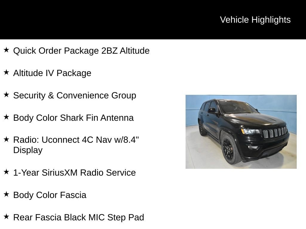 Used 2019 Jeep Grand Cherokee Altitude image 31