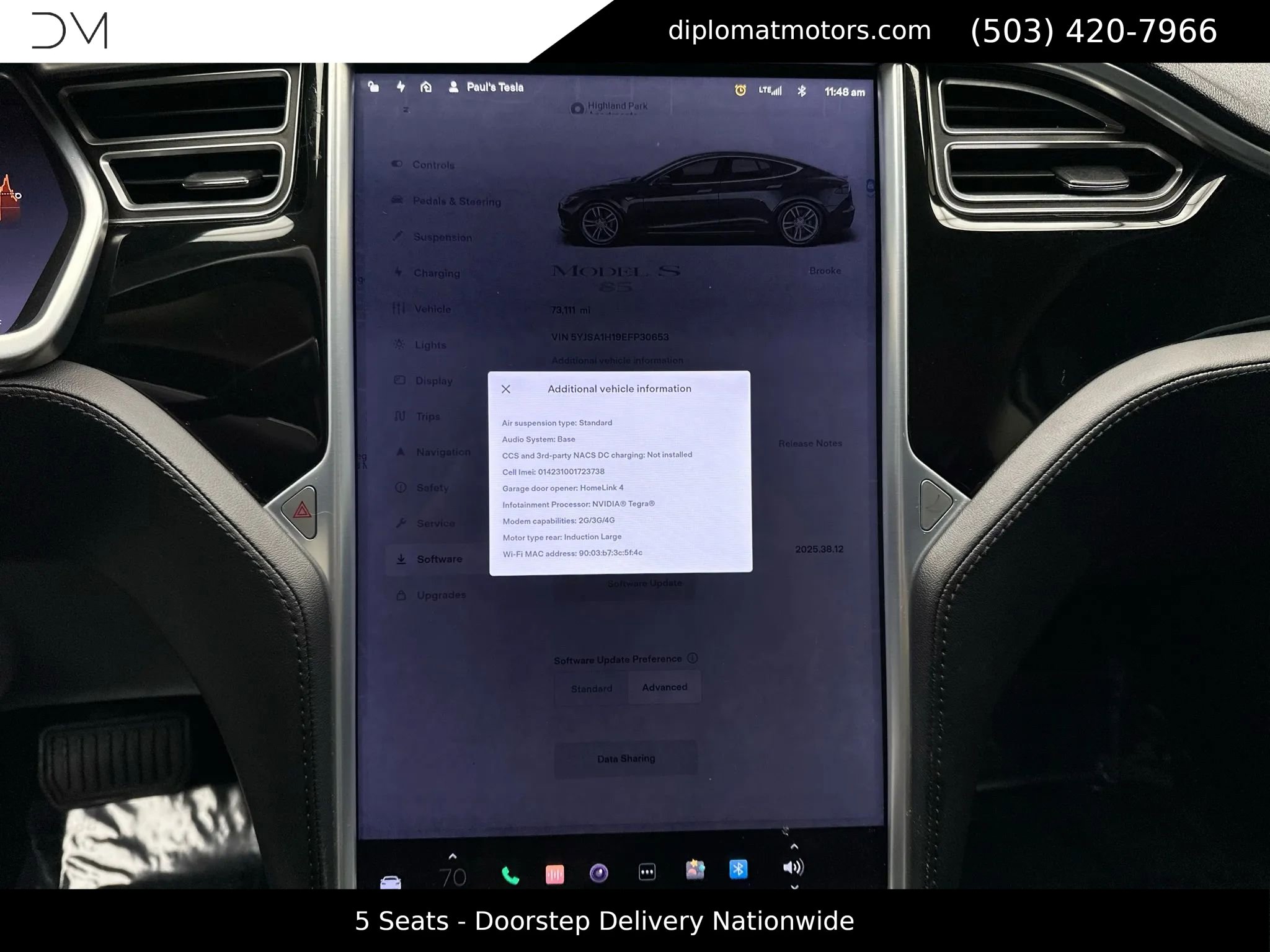 Used 2014 Tesla Model S 85 image 34