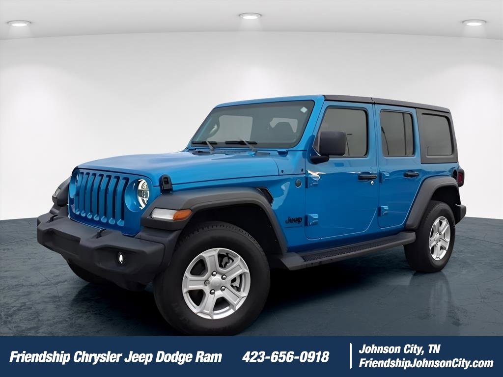 Certified 2023 Jeep Wrangler Sport S