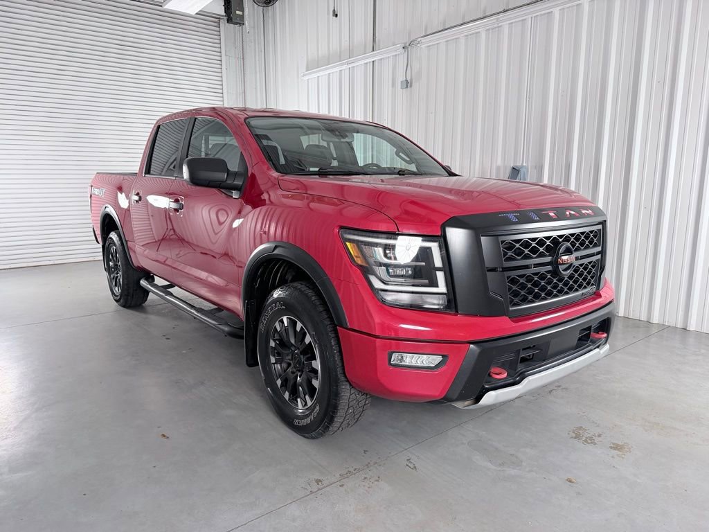 Used 2022 Nissan Titan PRO-4X w/ Off Road Protection Package AWD/4WD image 3