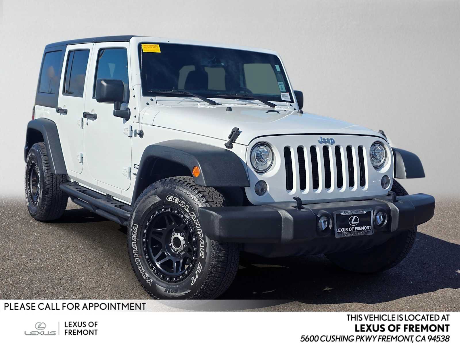 Used 2017 Jeep Wrangler Unlimited Sport w/ Quick Order Package 24S AWD/4WD image 1