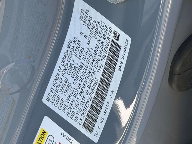 Certified 2023 Honda Civic Sport image 24