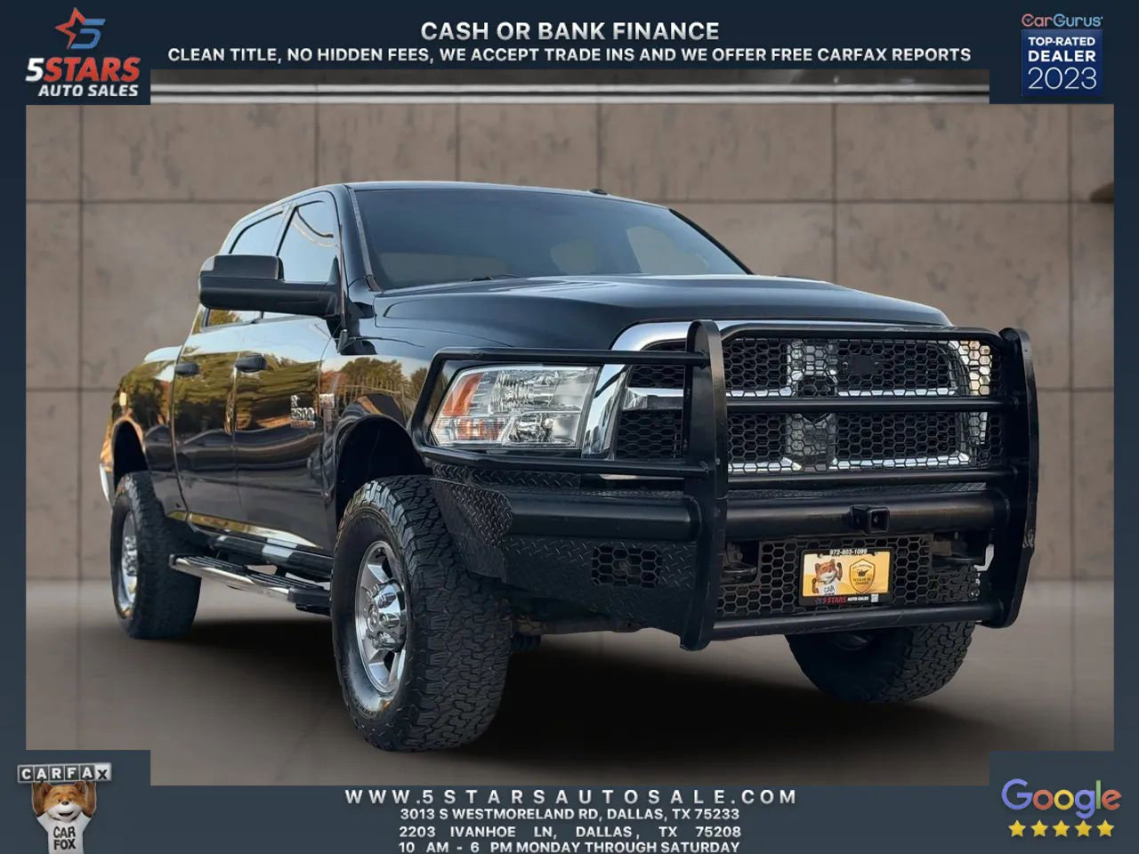 Used 2017 RAM 2500 Tradesman w/ Chrome Appearance Group