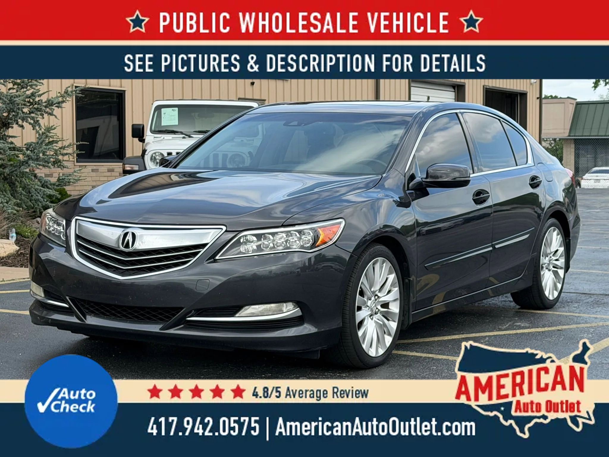 Used 2014 Acura RLX w/ Technology Package image 13