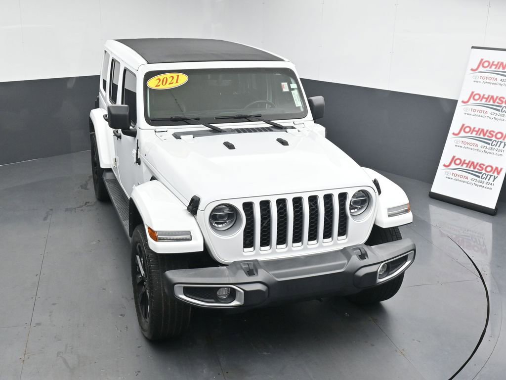Used 2021 Jeep Wrangler Unlimited Sahara 4xe w/ Cold Weather Group image 25
