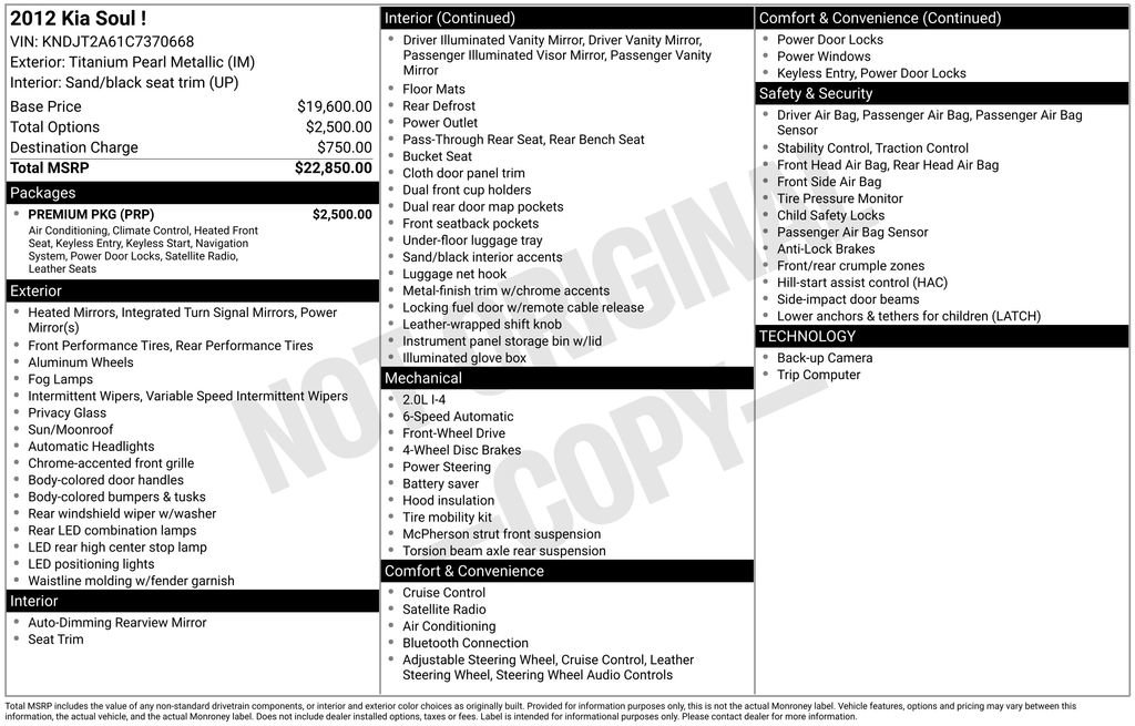 Used 2012 Kia Soul ! w/ Premium Pkg image 31