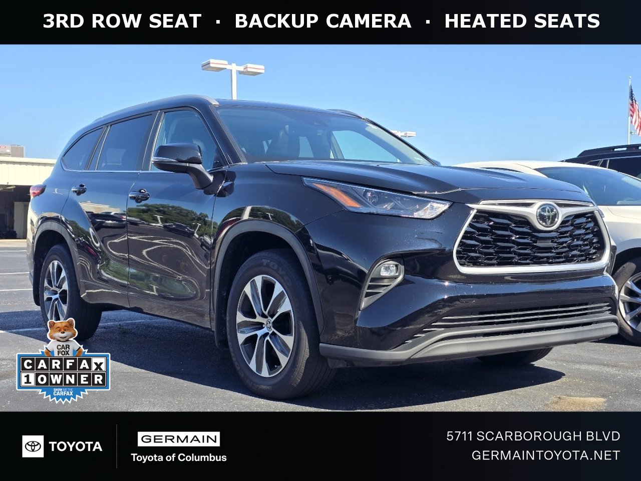 Used 2023 Toyota Highlander XLE AWD/4WD image 1