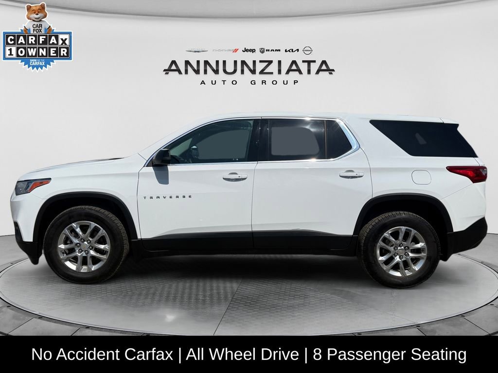 Used 2021 Chevrolet Traverse LS w/ LPO, Floor Liner Package AWD/4WD image 2
