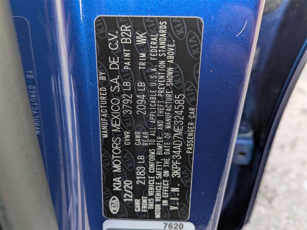 Used 2021 Kia Forte GT-Line w/ GT-Line Premium Package image 32