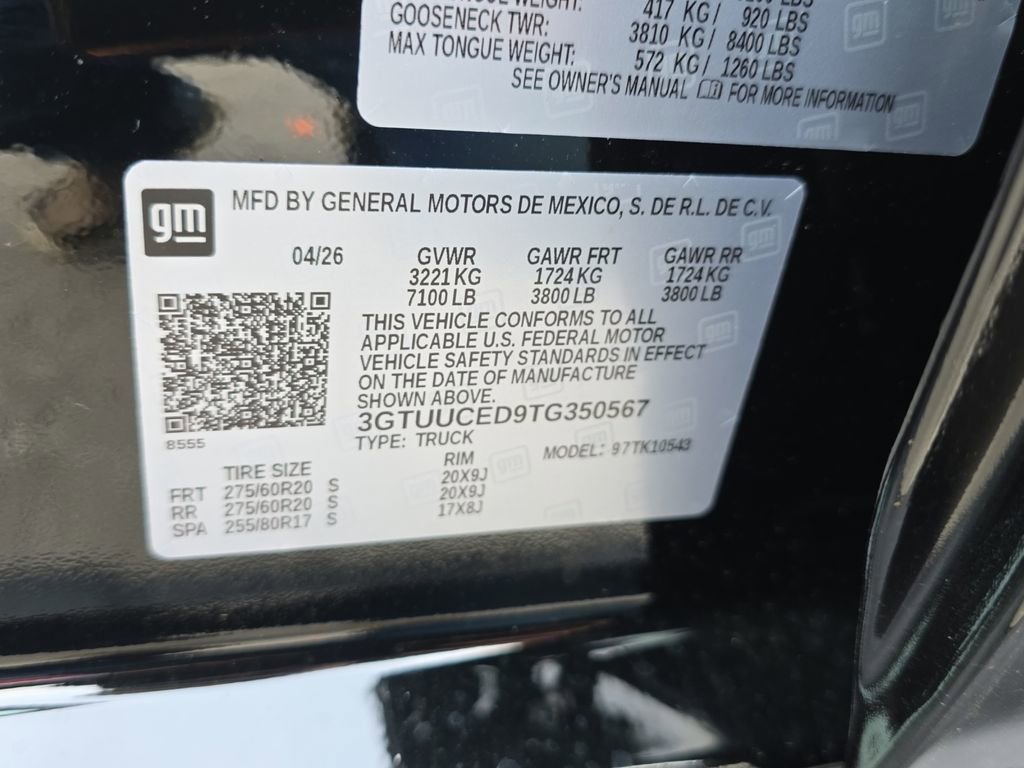 New 2026 GMC Sierra 1500 Elevation w/ Elevation Premium Package AWD/4WD image 21