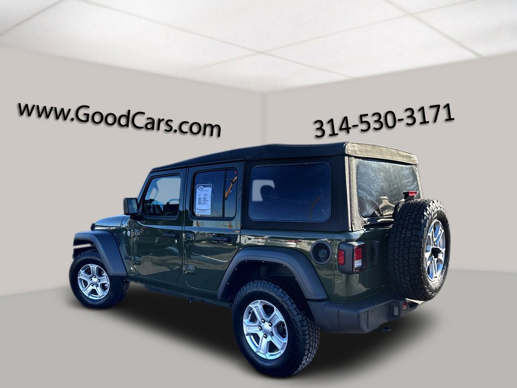 Certified 2021 Jeep Wrangler Unlimited Sport image 4