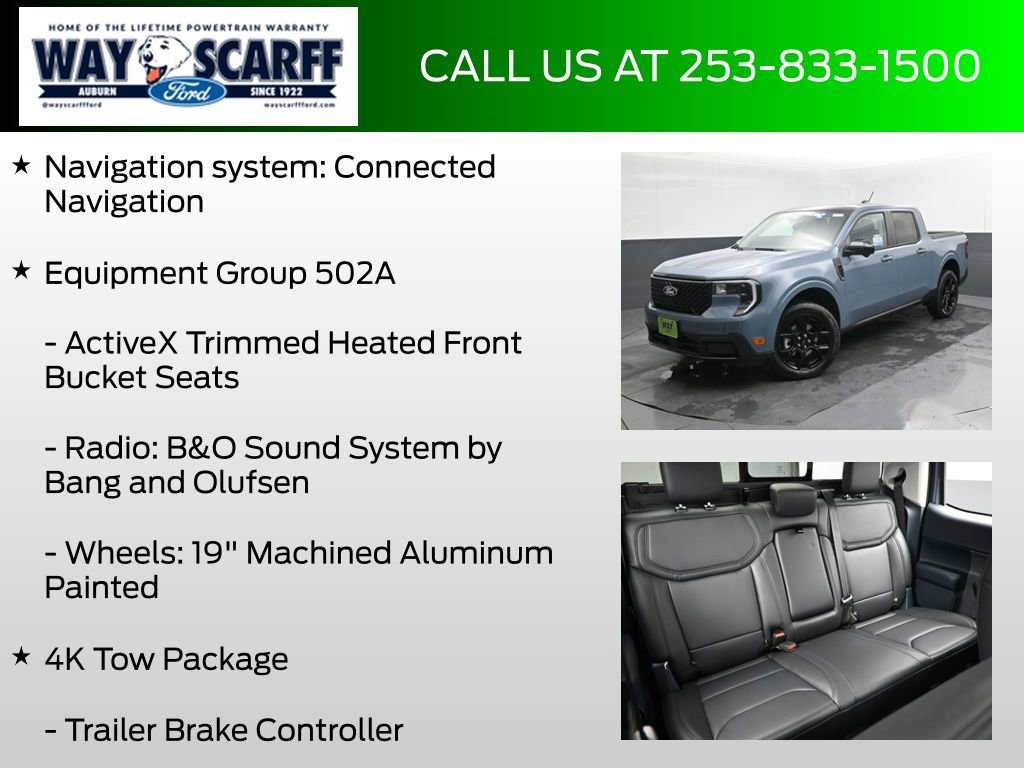 New 2026 Ford Maverick Lariat w/ Black Appearance Package image 6