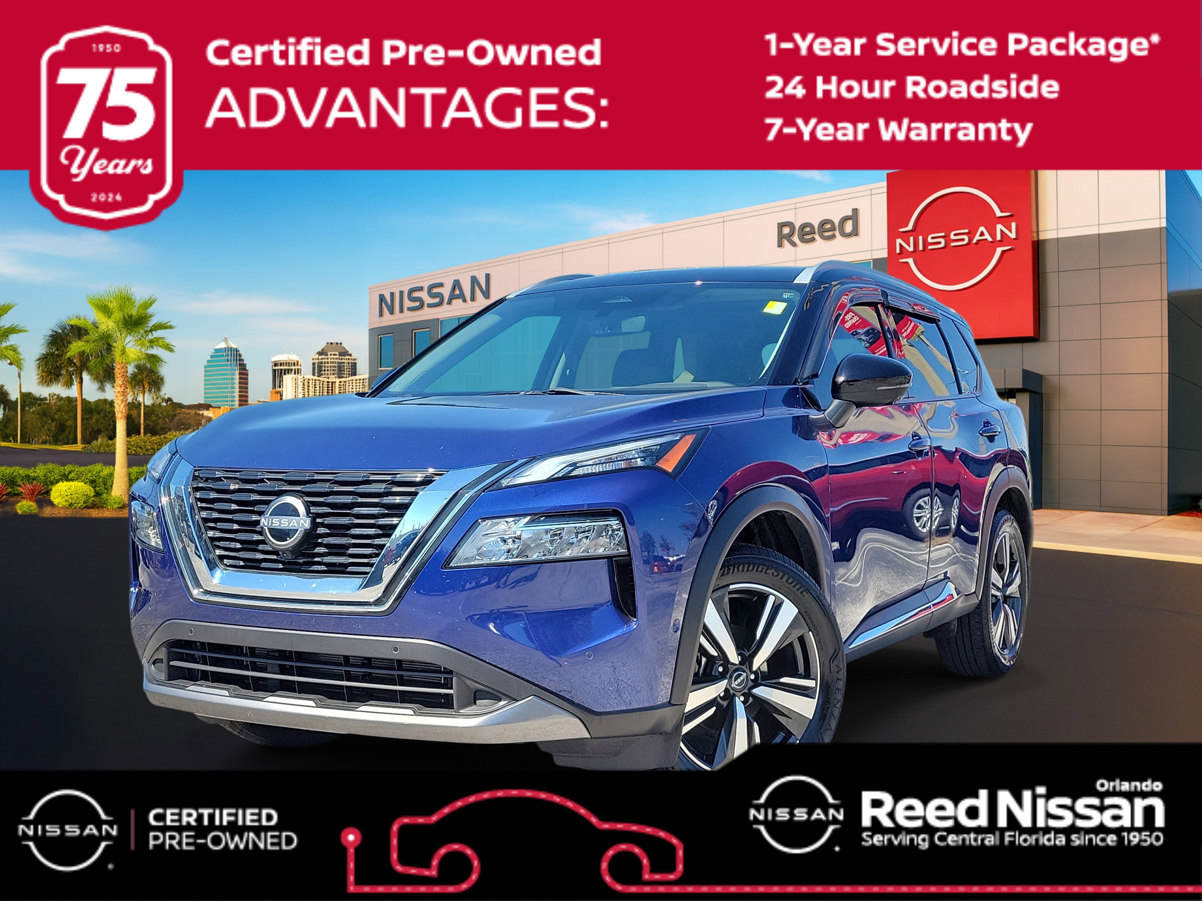 Certified 2023 Nissan Rogue SL w/ SL Premium Package image 1