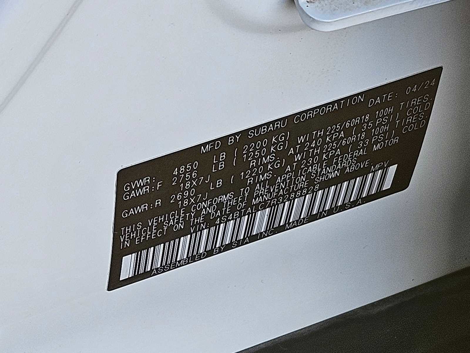 Used 2024 Subaru Outback Onyx Edition image 26