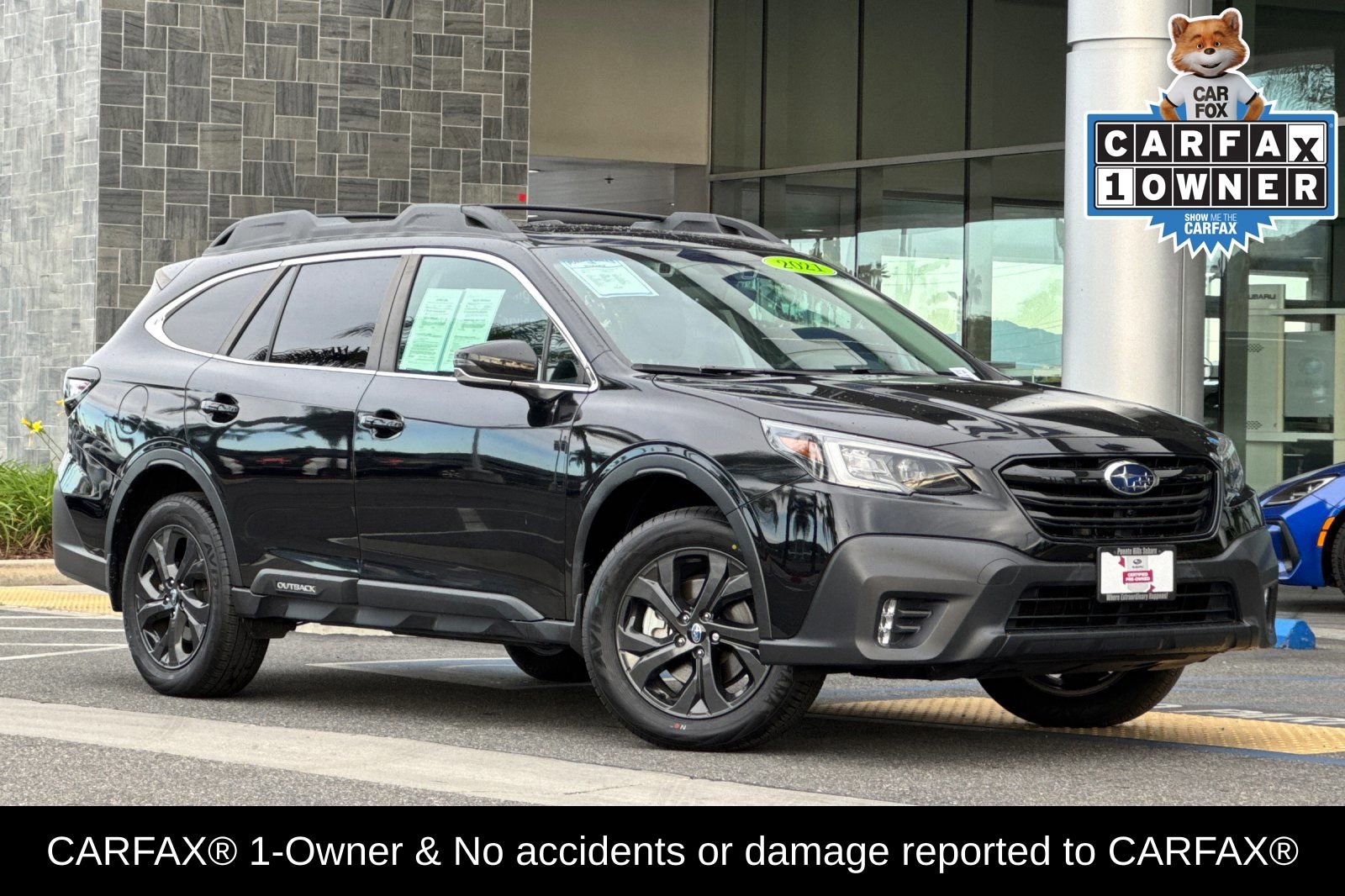 Certified 2021 Subaru Outback Onyx Edition XT image 2