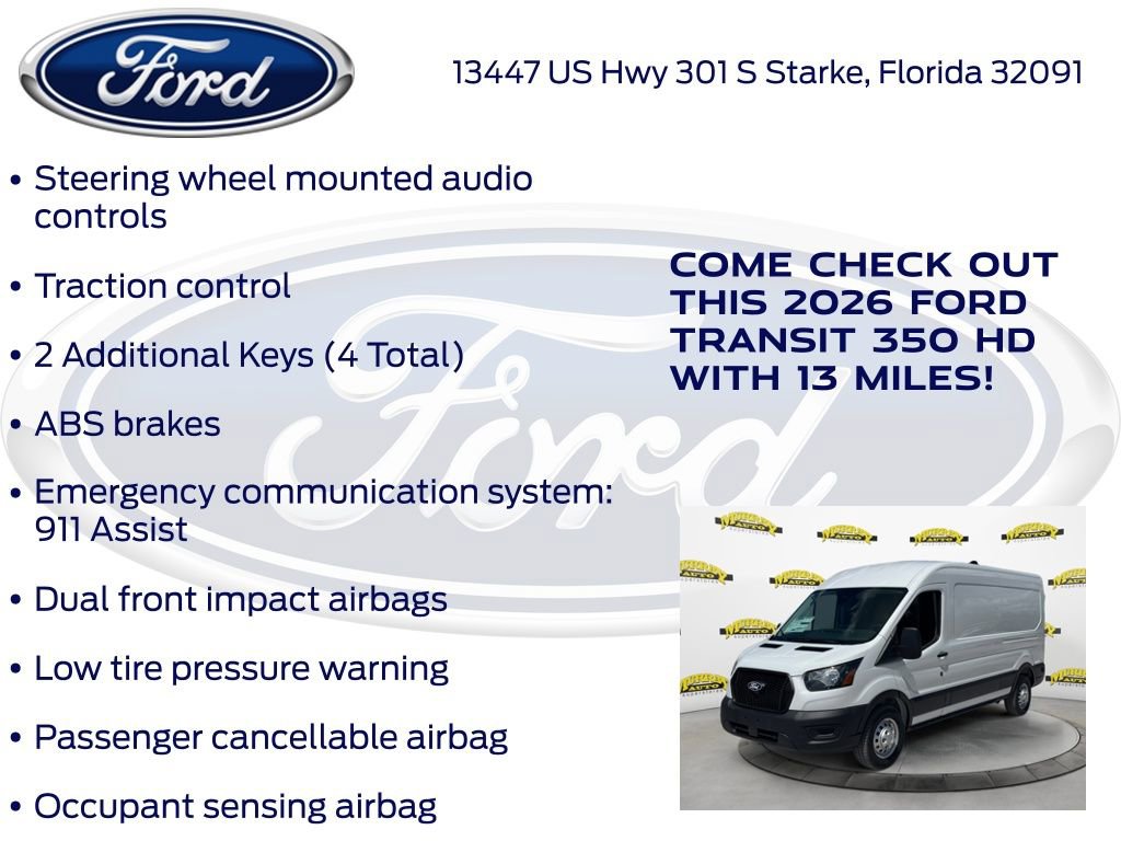 New 2026 Ford Transit 350 148 Medium Roof RWD image 20