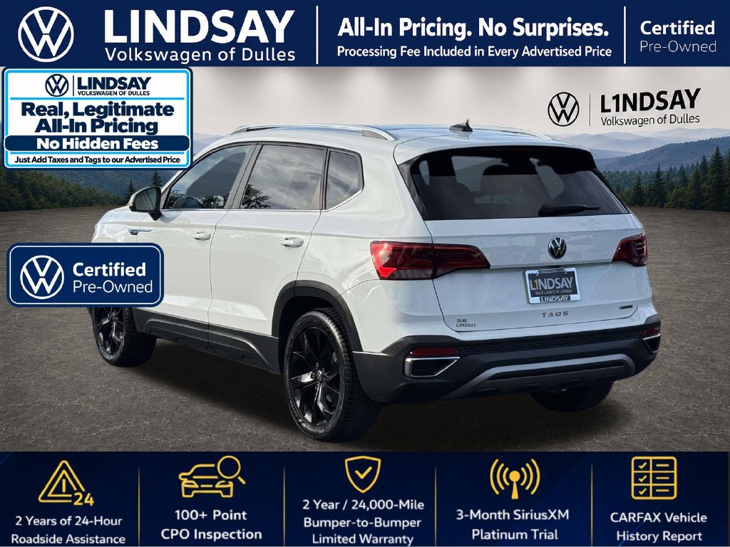 Used 2023 Volkswagen Taos SE w/ Panoramic Sunroof Package AWD/4WD image 5