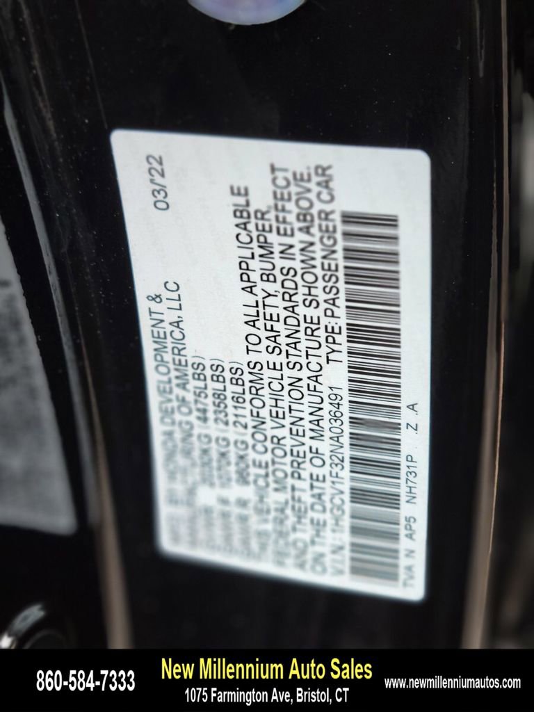 Used 2022 Honda Accord Sport image 32