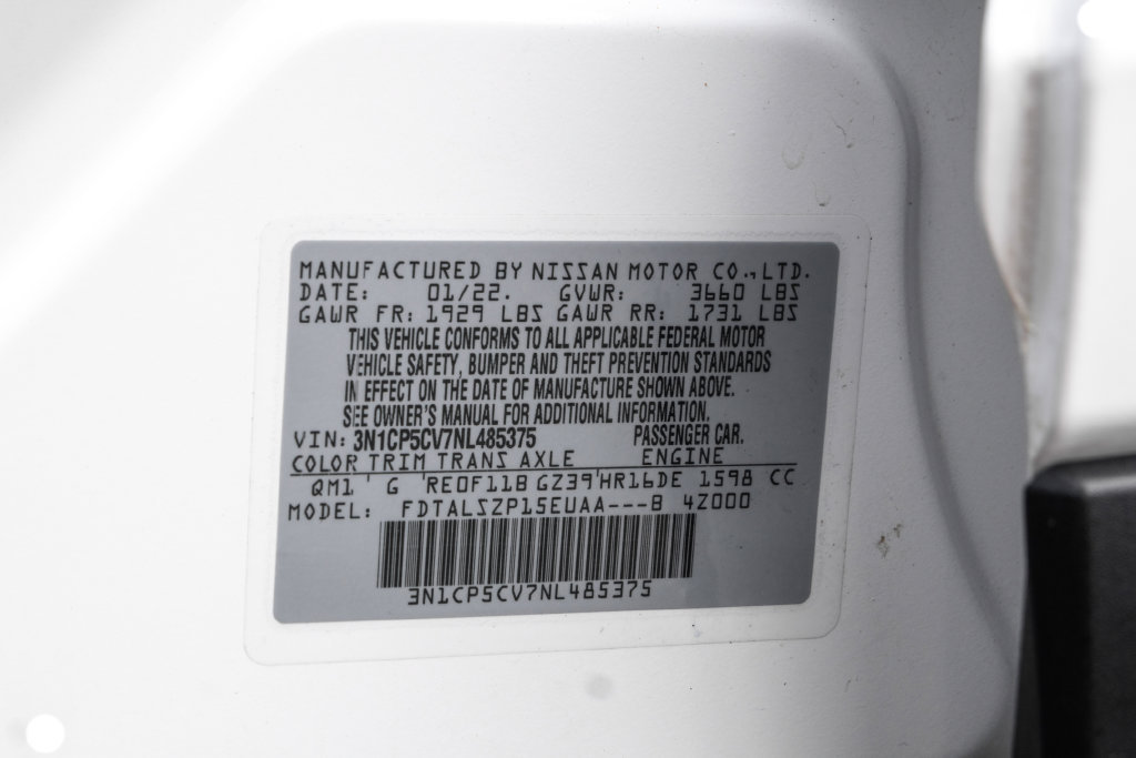 Used 2022 Nissan Kicks SV FWD image 36