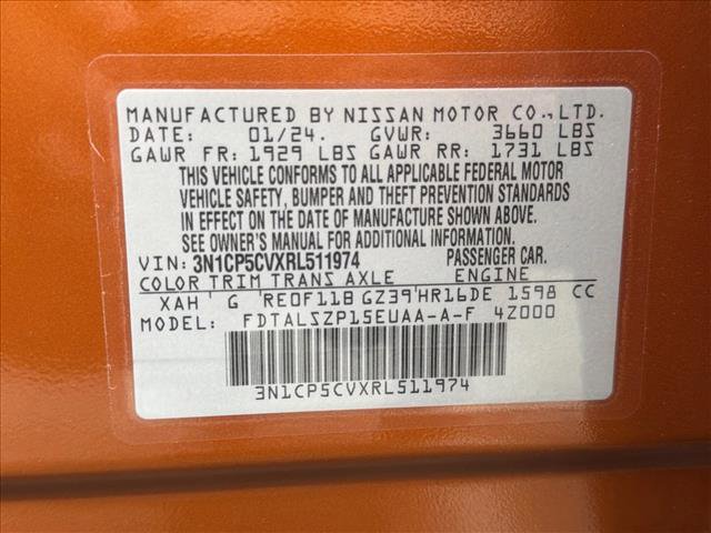 Used 2024 Nissan Kicks SV FWD image 26