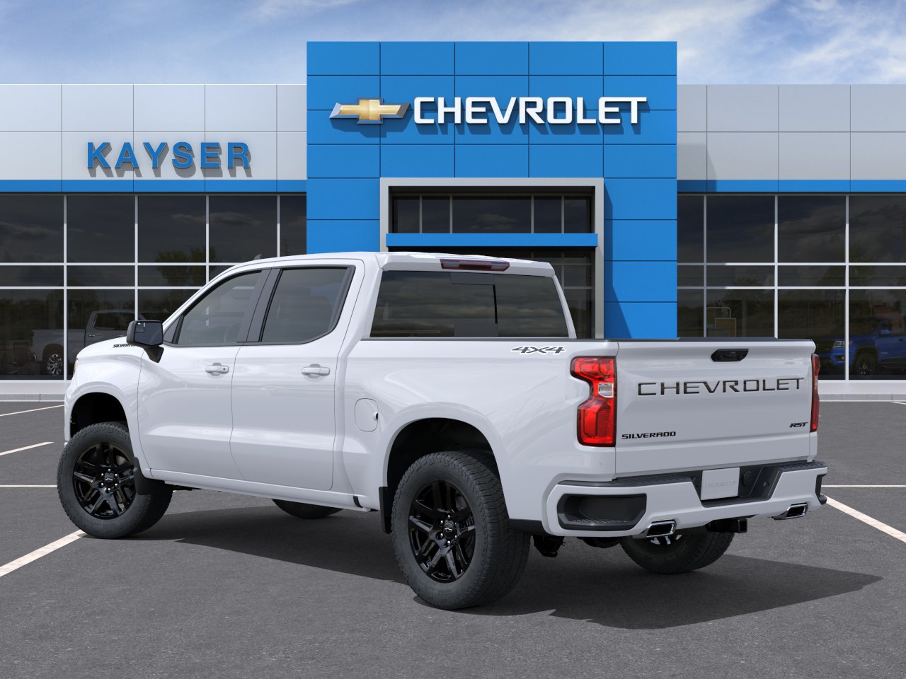 New 2026 Chevrolet Silverado 1500 RST w/ Dark Appearance Package AWD/4WD image 3