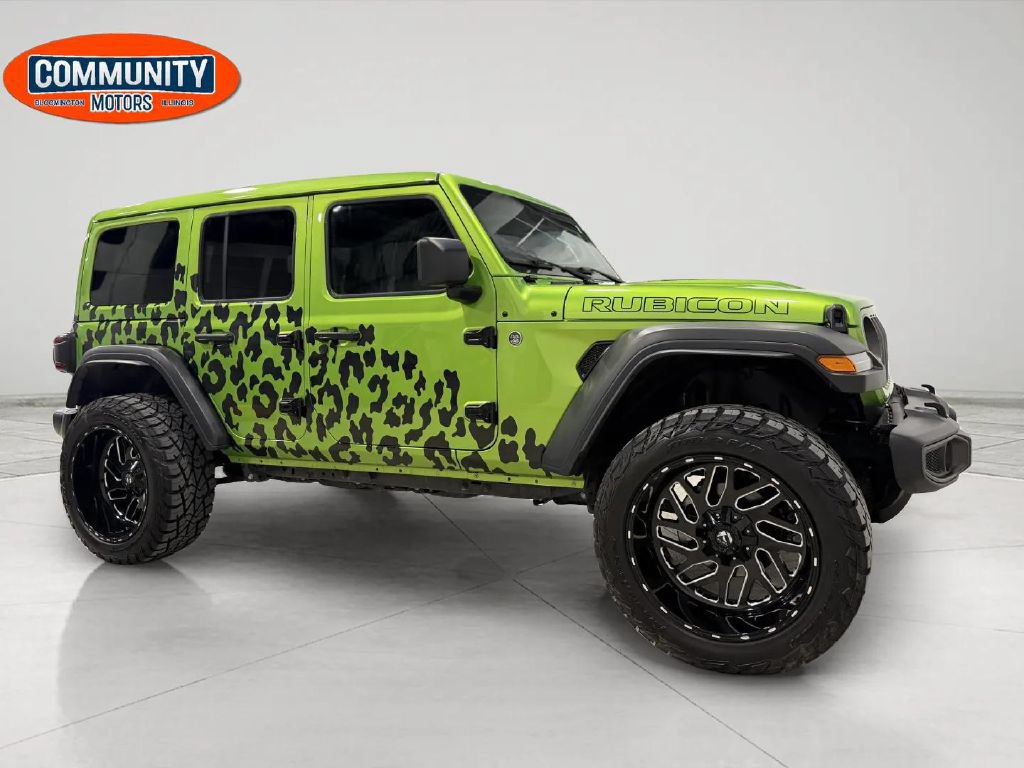 Used 2025 Jeep Wrangler Unlimited Rubicon w/ XTREMEE 35" Tire Package AWD/4WD image 9