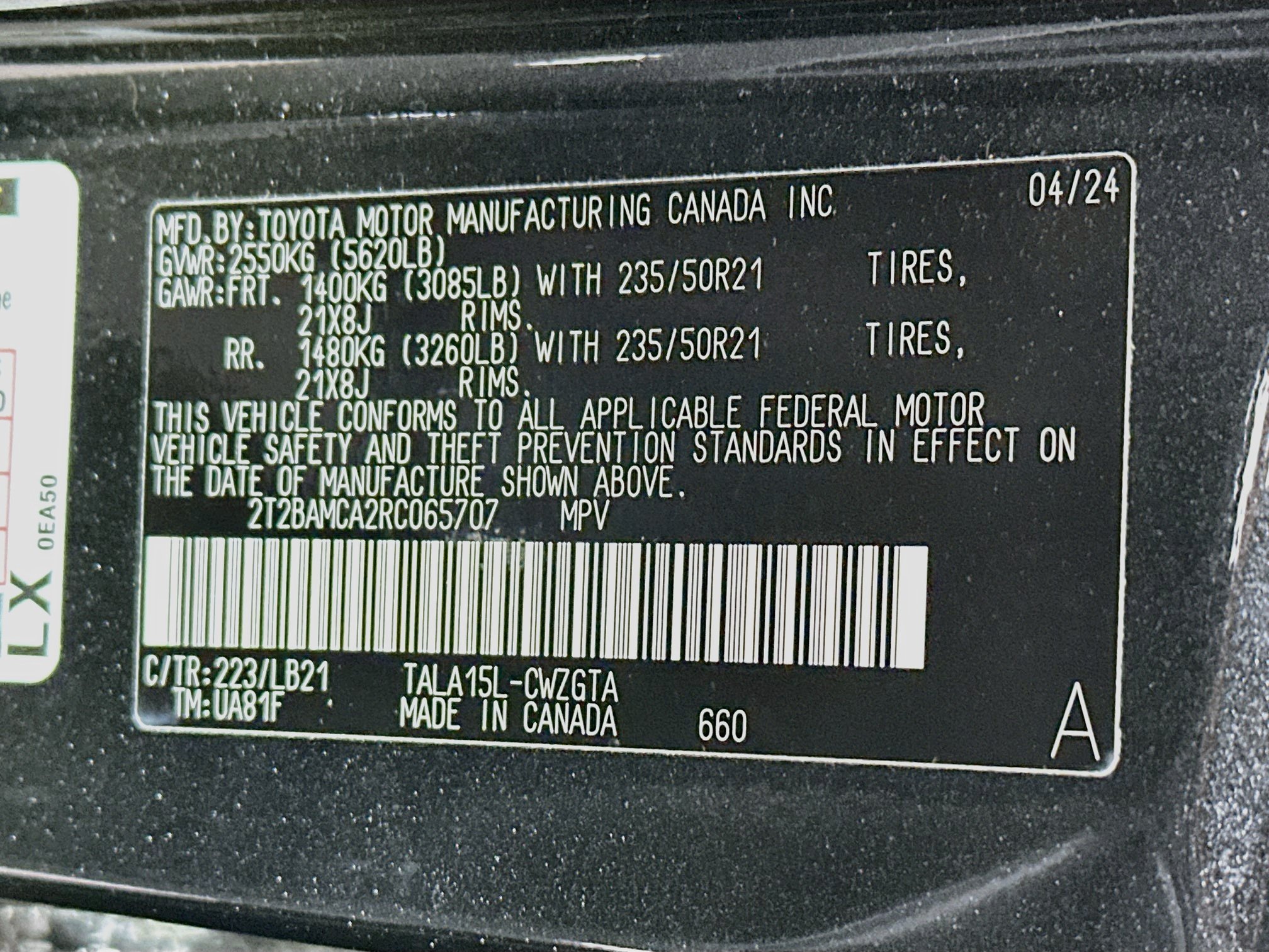Certified 2024 Lexus RX 350 Premium Plus w/ Convenience Package AWD/4WD image 31