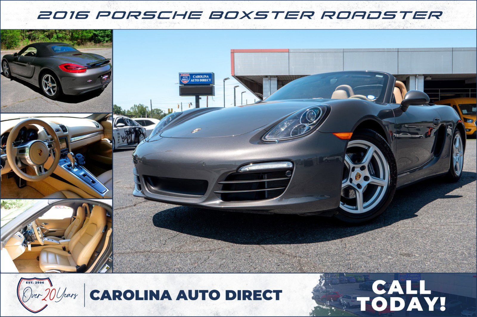 Used 2016 Porsche Boxster image 1