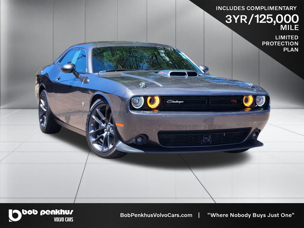 Used 2022 Dodge Challenger R/T Scat Pack w/ Shaker Package RWD image 1