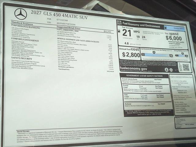 New 2027 Mercedes-Benz GLS 450 4MATIC image 17