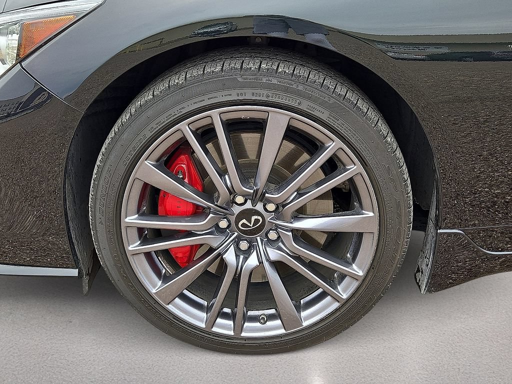 Used 2023 INFINITI Q50 Red Sport 400 w/ Black Opal Edition AWD/4WD image 10