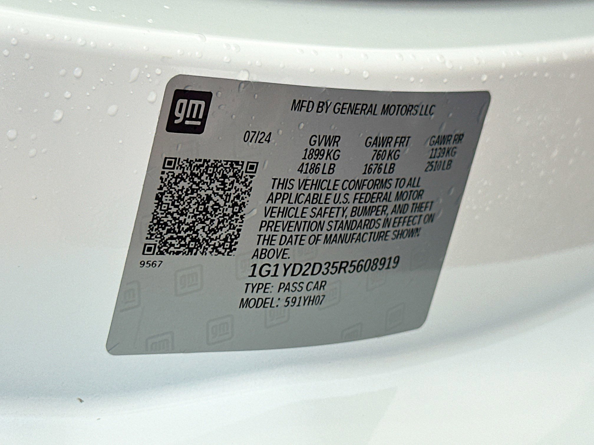 Used 2024 Chevrolet Corvette Z06 RWD image 30