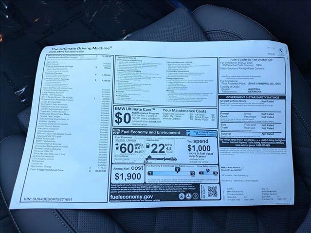 New 2026 BMW X5 xDrive50e w/ Climate Comfort Package image 18