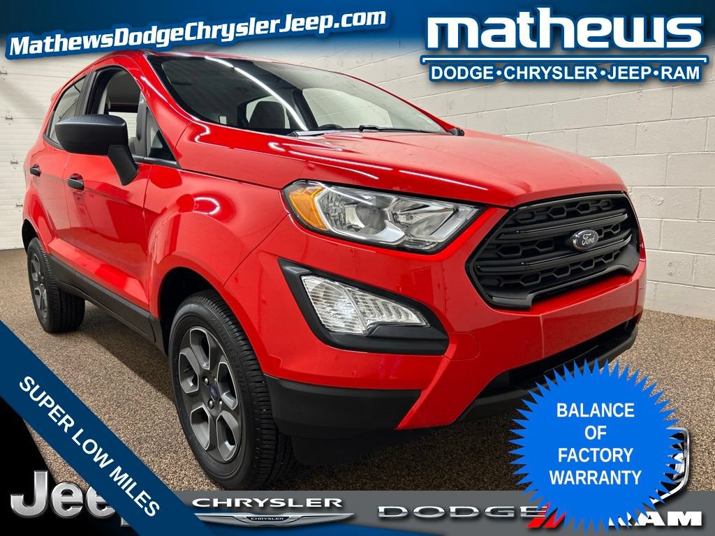 Used 2022 Ford EcoSport S