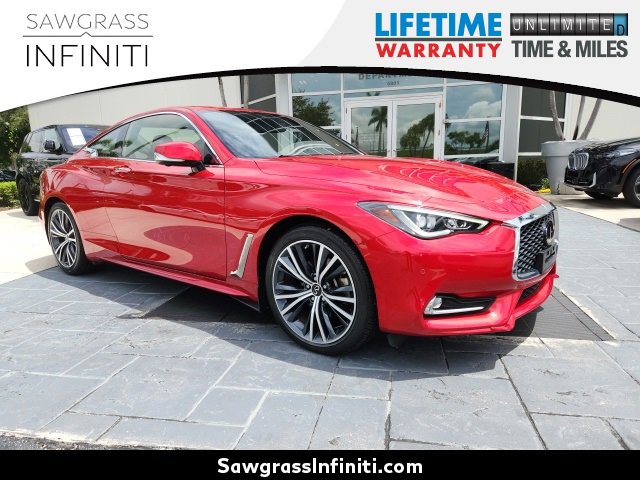 Used 2022 INFINITI Q60 3.0t Luxe w/ Cargo Package