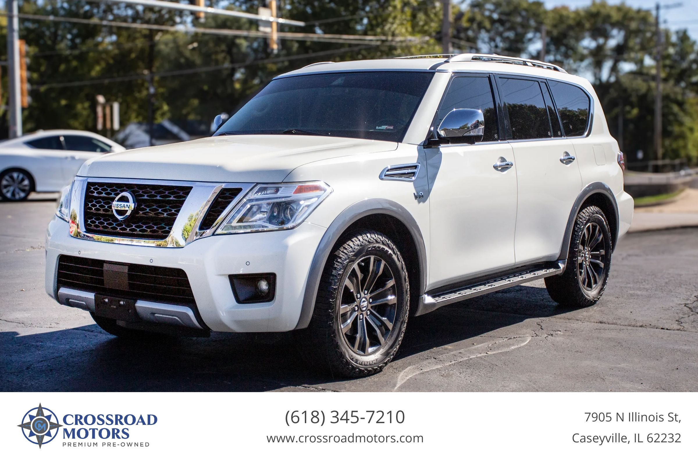 Used 2018 Nissan Armada Platinum w/ Captain Seat Package AWD/4WD image 1