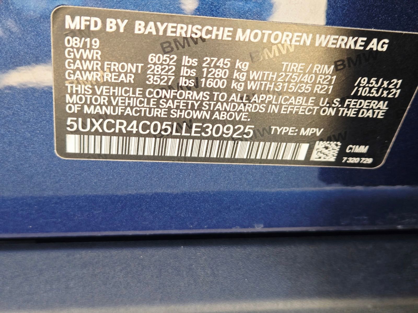 Used 2020 BMW X5 sDrive40i w/ Convenience Package image 32