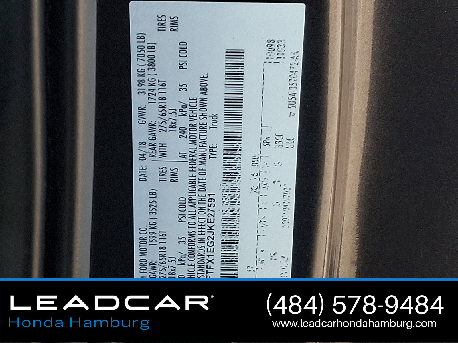 Used 2018 Ford F150 Lariat w/ Equipment Group 502A Luxury AWD/4WD image 28