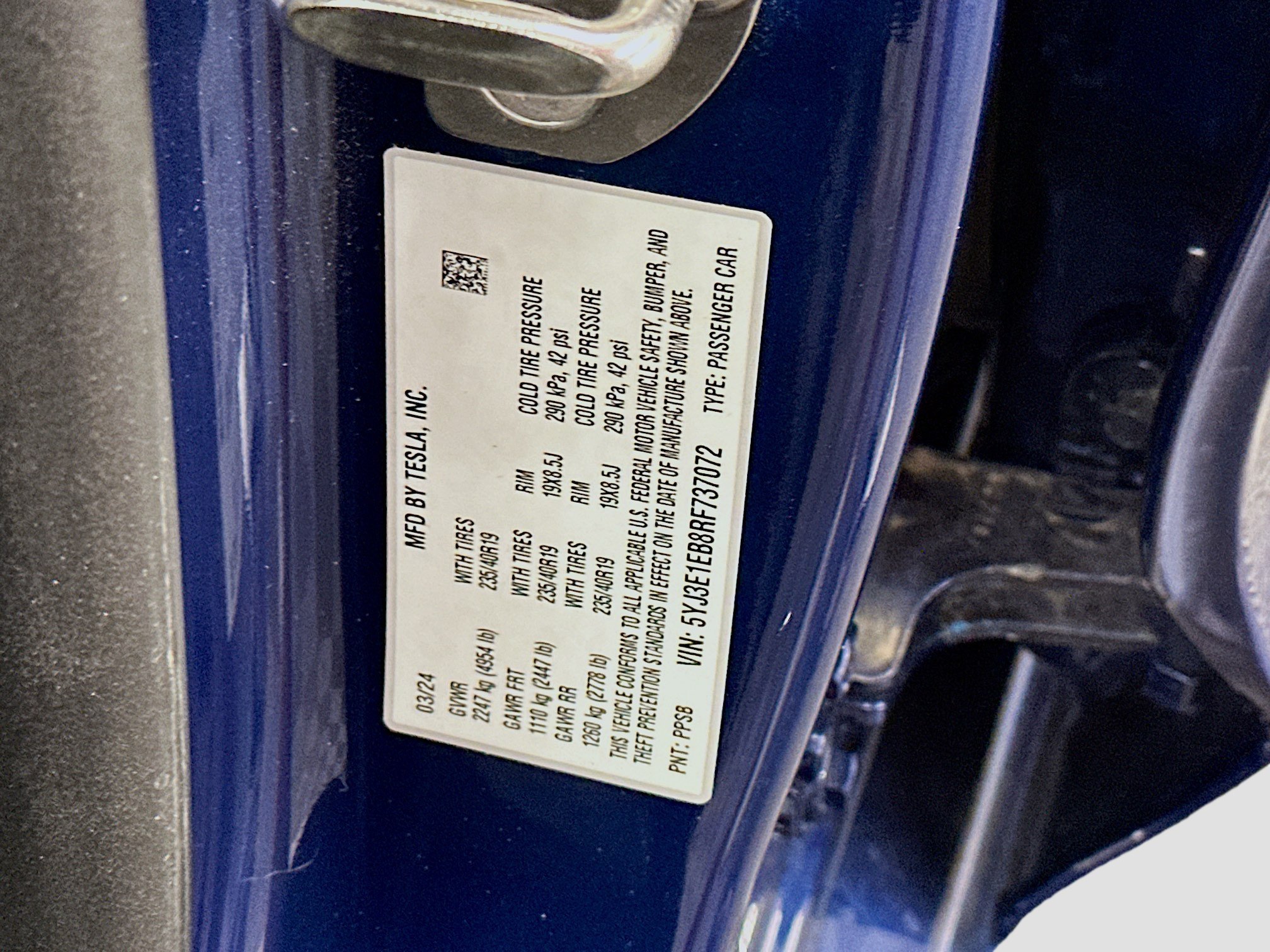Used 2024 Tesla Model 3 Long Range AWD/4WD image 12