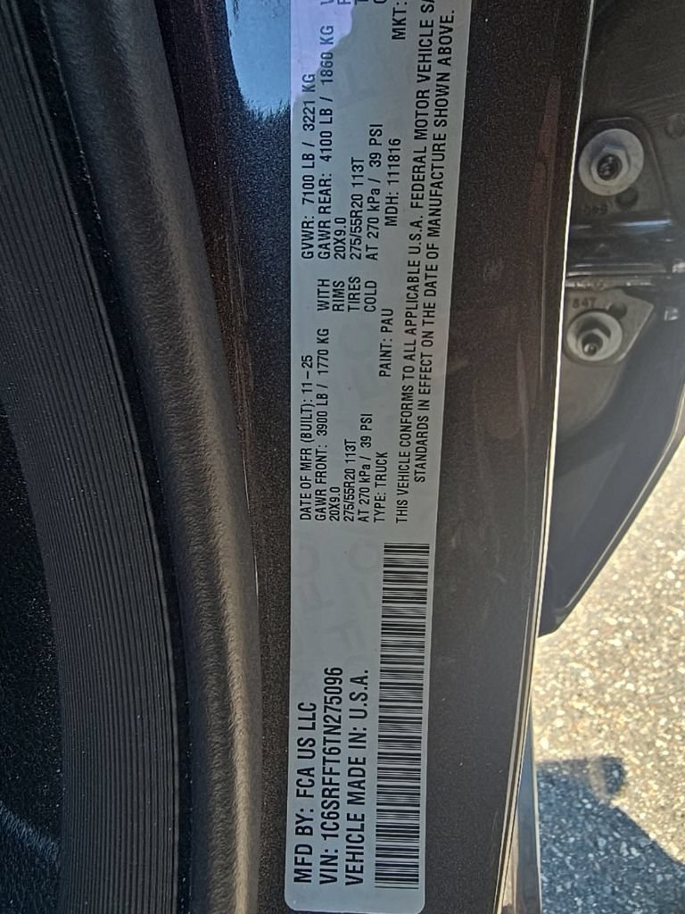 Used 2026 RAM 1500 Big Horn AWD/4WD image 12