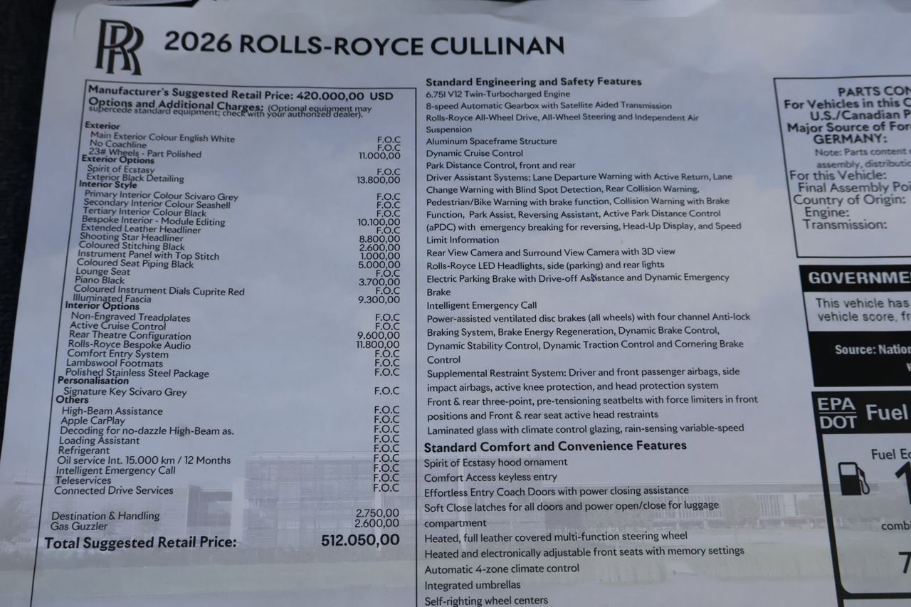 New 2026 Rolls-Royce Cullinan image 11