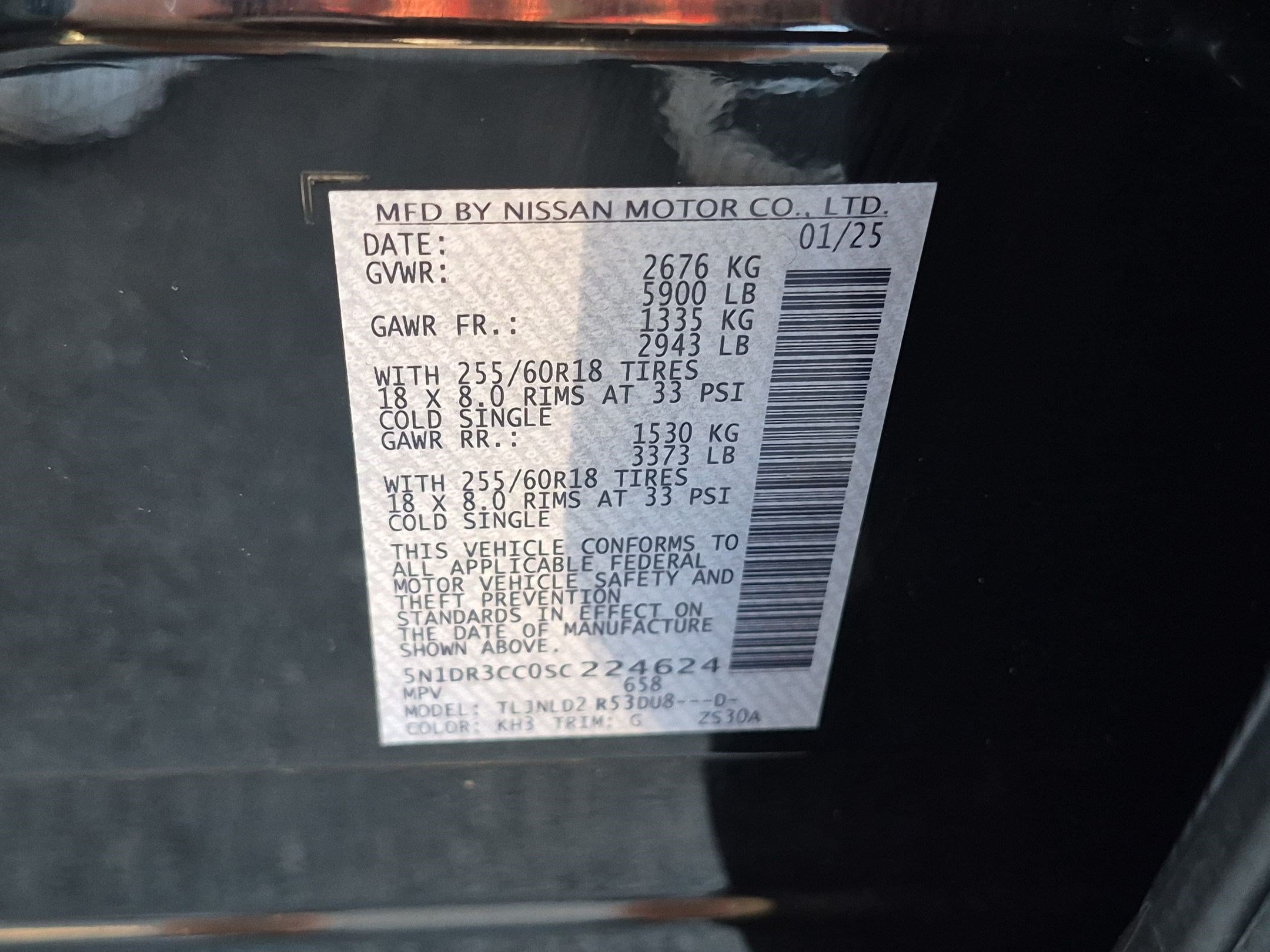 Used 2025 Nissan Pathfinder SL AWD/4WD image 37