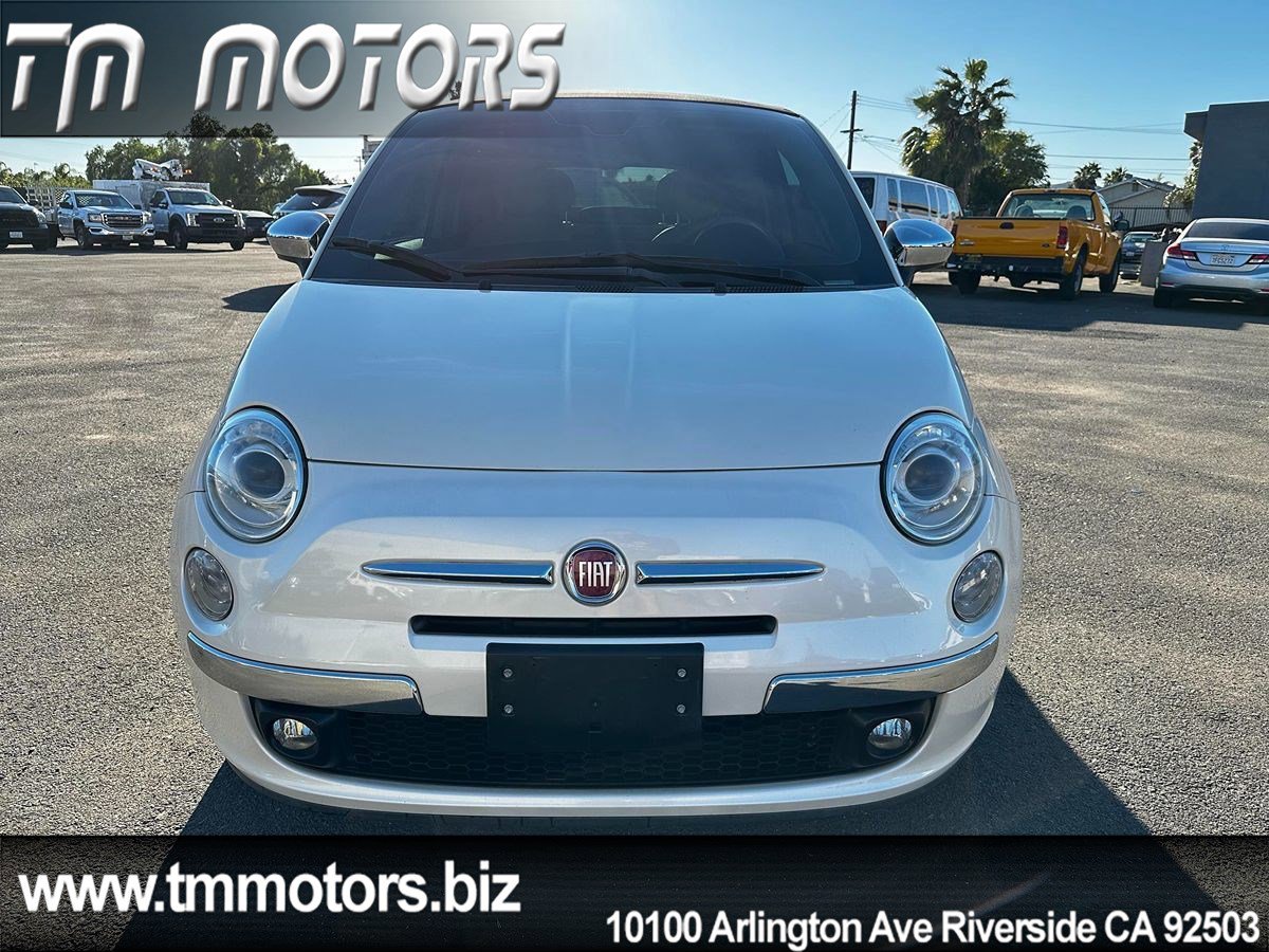 Used 2013 FIAT 500 Lounge w/ Luxury Leather Pkg image 2