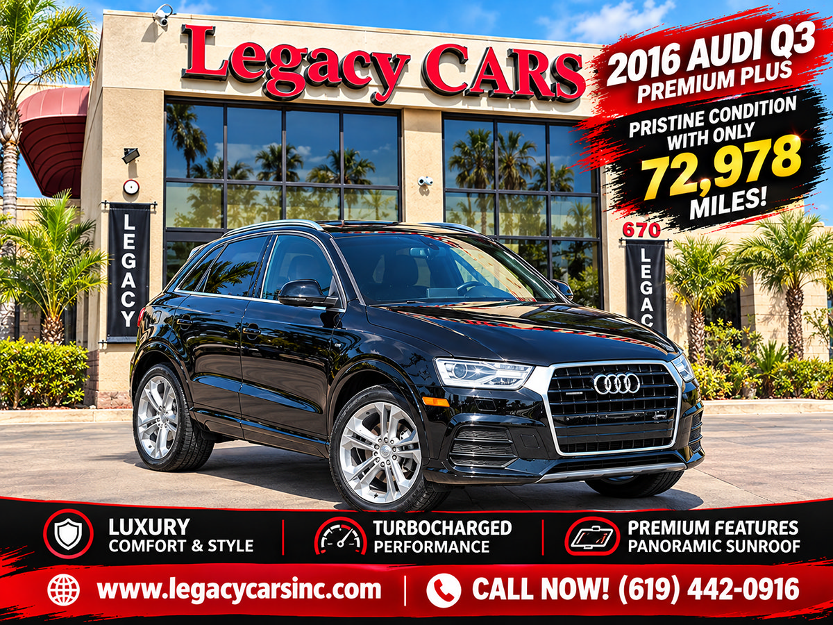 Used 2016 Audi Q3 2.0T Premium Plus w/ Technology Package AWD/4WD image 2