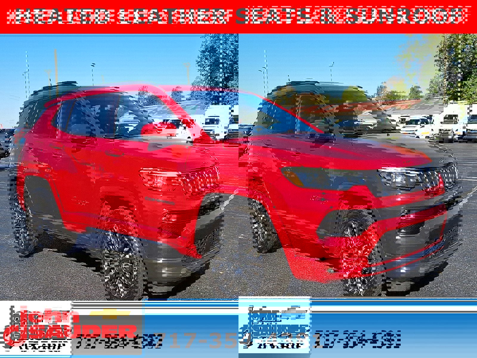 Used 2022 Jeep Compass Limited w/ (RED) Package