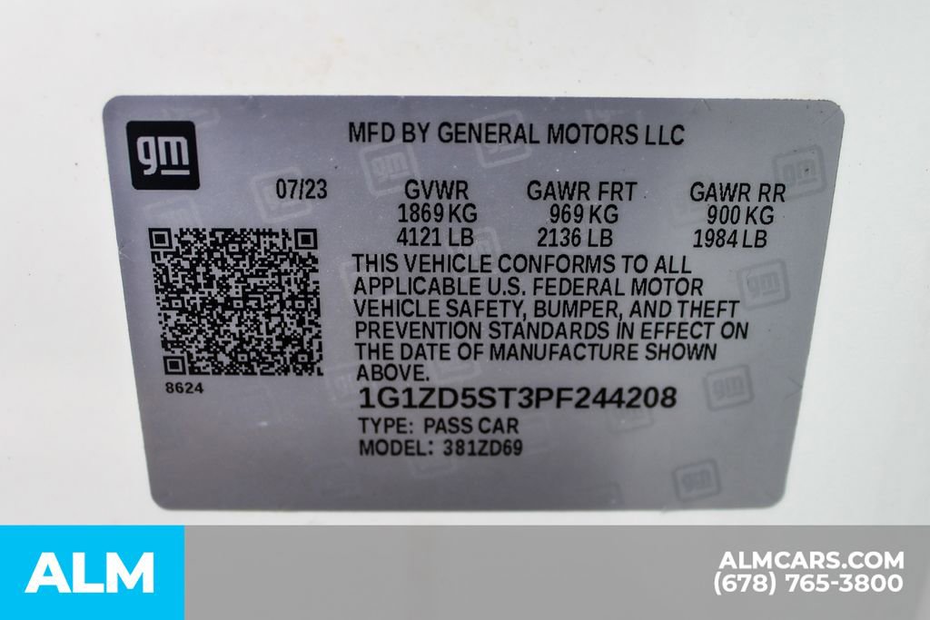 Used 2023 Chevrolet Malibu LT image 39