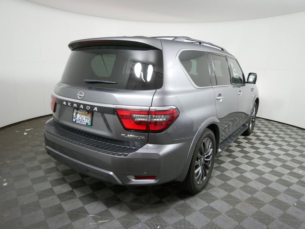 Used 2022 Nissan Armada Platinum w/ Captain's Chairs Package image 3